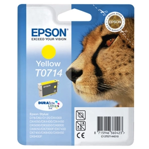 Epson T0714 Yellow Ink Cartridge 5-ml