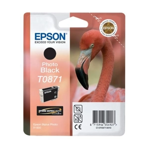 Epson T0871 Photo Black Ink Cartridge 11-ml