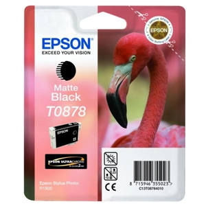 Epson T0878 Matt Black Ink Cartridge 11-ml