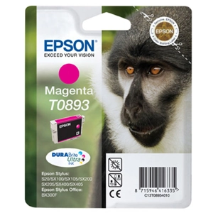 Epson T0893 Magenta Ink Cartridge 3.5-ml