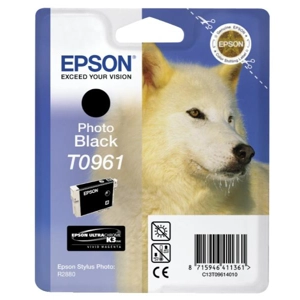 Epson T0961 Photo Black Ink Cartridge 11.4-ml