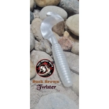 Buck Brown Twister Pearl White - 6pc