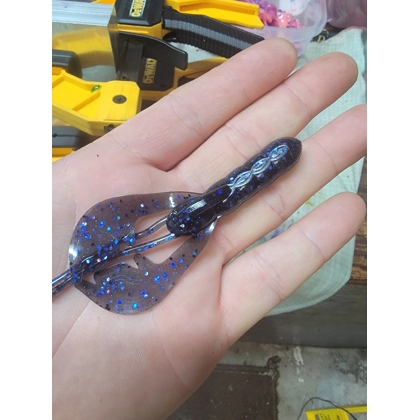 Crawdad - Black Blue 6pc