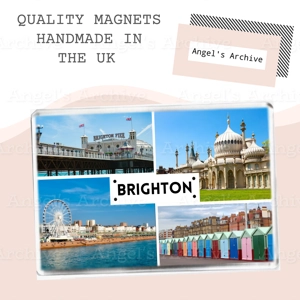 Brighton ✳ East Sussex ✳ Holiday Souvenir ✳ Fridge Magnet ✳ Gift