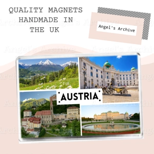 Austria ✳ Europe ✳ Souvenir Tourist Holiday ✳ Fridge Magnet ✳ Gift