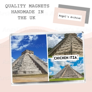 Chichen Itza ✳ Wonders of the World ✳ Souvenir ✳ Fridge Magnet ✳ Gift