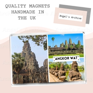 Angkor Wat ✳ Wonders of the World ✳ Souvenir ✳ Fridge Magnet ✳ Gift