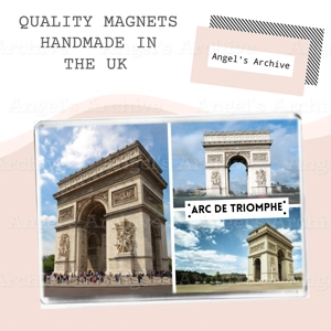 Arc De Triomphe ✳ France ✳ Holiday Souvenir ✳ Fridge Magnet ✳ Gift