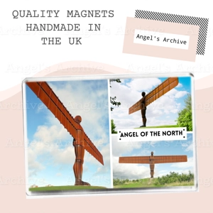 Angel of the North ✳ England ✳ Souvenir Tourist ✳ Fridge Magnet ✳ Gift
