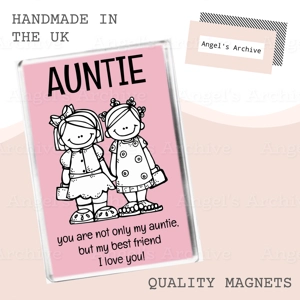 Auntie ✳ Best Friend ✳ I Love You ✳ Magnet ✳ Gift