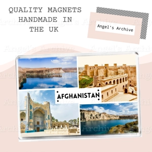 Afghanistan ✳ Asia ✳ Souvenir ✳ Fridge Magnet ✳ Gift
