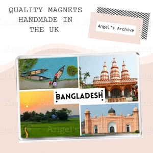 Bangladesh ✳ Asia ✳ Souvenir Tourist Holiday ✳ Fridge Magnet ✳ Gift