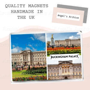 Buckingham Palace ✳ England ✳ UK ✳ Souvenir ✳ Fridge Magnet ✳ Gift