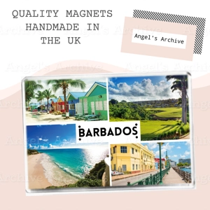 Barbados ✳ Caribbean ✳ Souvenir Tourist Holiday ✳ Fridge Magnet ✳ Gift