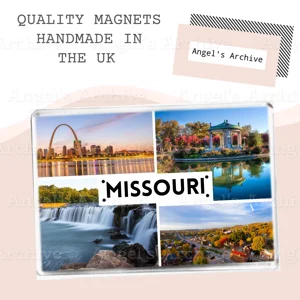 Missouri ✳ USA State ✳ Holiday Souvenir ✳ Fridge Magnet ✳ Gift