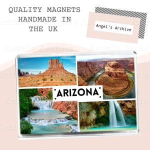 Arizona ✳ USA State ✳ Souvenir Tourist Holiday ✳ Fridge Magnet ✳ Gift