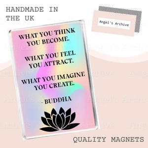 Buddha Quote ✳ Fridge Magnet ✳ Law of Attraction ✳ Gift