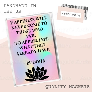 Buddha Quote ✳ Fridge Magnet ✳ Law of Attraction ✳ Gift