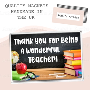 Thank You for Being a Wonderful Teacher ✳ Magnet ✳ End of Term Gift