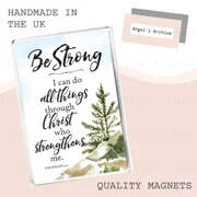 Bible Verse ✳ Philippians 4:13 ✳ Magnet ✳ Christian Religion ✳ Gift