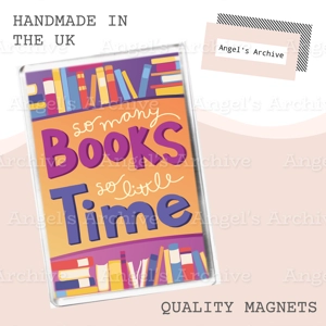 So Many Books So Little Time Quote ✳ Magnet ✳ Gift