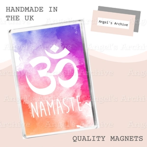 Namaste ✳ Fridge Magnet ✳ Spiritual Zen Quote ✳ Gift