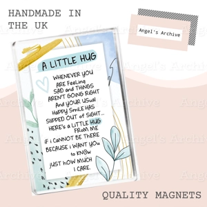 A Little Hug ✳ Love + Support Poem ✳ Magnet ✳ Gift