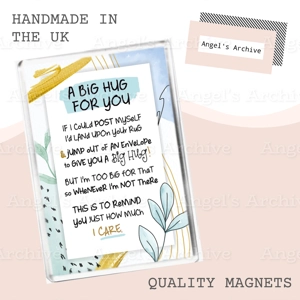 A Big Hug ✳ Love + Support Poem ✳ Magnet ✳ Gift