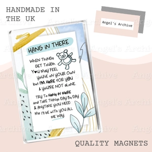 Hang in There ✳ Love + Support Poem ✳ Magnet ✳ Gift