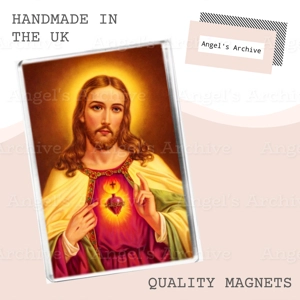 Sacred Heart of Jesus ✳ Fridge Magnet ✳ Christian Religion ✳ Gift
