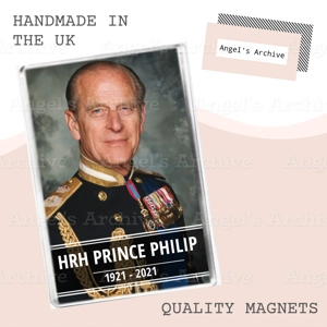 Prince Philip Tribute ✳ Royal Collectable ✳ Fridge Magnet ✳ Gift