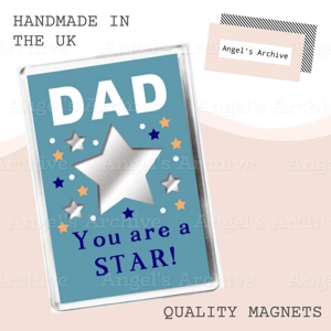 Dad ✳ You're a Star ✳ Keepsake Verse ✳ Magnet ✳ Gift