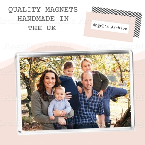 Prince William + Family ✳ Royal Collectable ✳ Fridge Magnet ✳ Gift