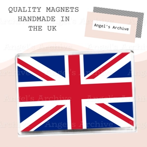Great Britain Flag ✳ Patriotic Union Jack ✳ Fridge Magnet ✳ Gift