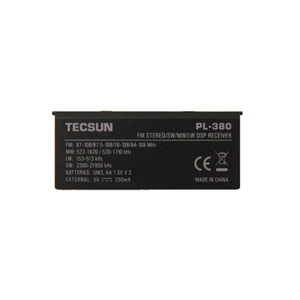 Tecsun PL-380 kickstand