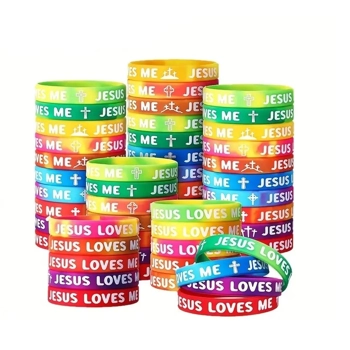 Jesus Loves Me Wristband