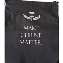 MCM Drawstring Bag