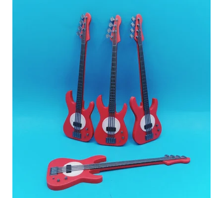 x1 3D Printed 120mm Bass Guitar