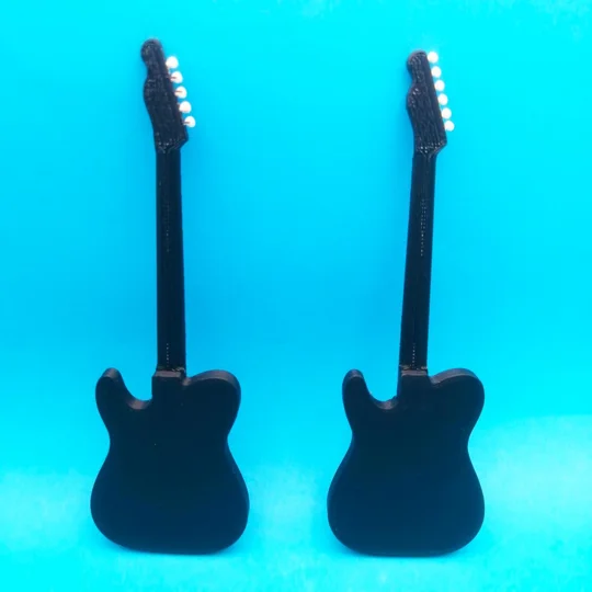 x1 3D Printed 120mm Guitar - Telecaster