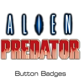 Alien/Predator button badges