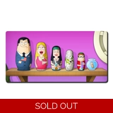 American Dad - Russian Doll Family MDF..