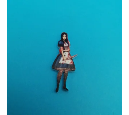 American McGee's Alice -Alice Madness Returns pin badge