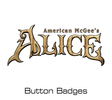 American McGee's Alice button badges