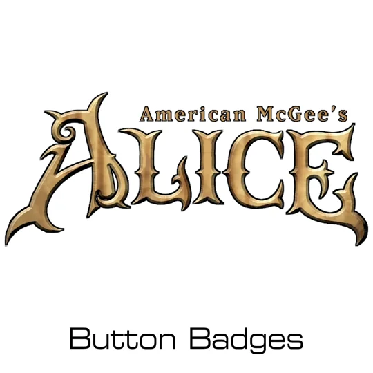 American McGee's Alice button badges