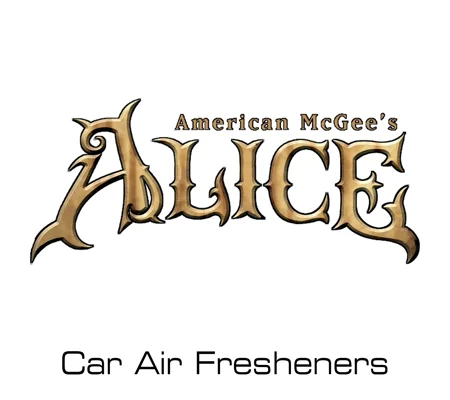 American McGee's Alice car air fresheners - OLD STOCK
