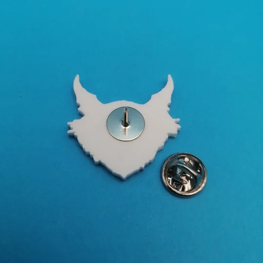 American McGee's Alice -Cheshire Cat head pin badge