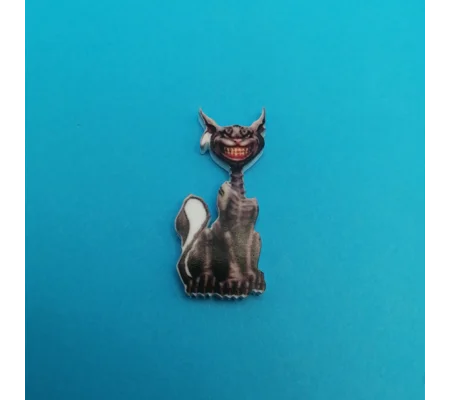 American McGee's Alice -Cheshire Cat pin badge