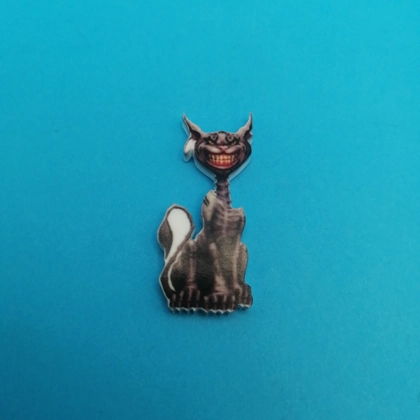 American McGee's Alice -Cheshire Cat pin badge American McGee's Alice -Cheshire Cat pin badge