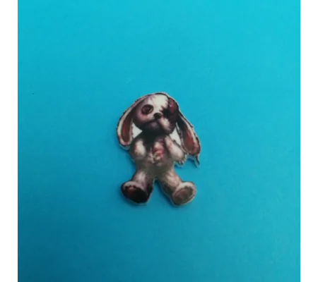American McGee's Alice -Rabbit Plush pin badge