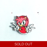 Sonic the Hedgehog - Amy head Pin Badge